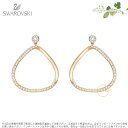 スワロフスキー ガヤ ピアス ローズゴールド 5279778 Swarovski GAYA PIERCED EARRINGS, WHITE ギフト プレゼント【ポイント最大47倍!お買い物マラソン セール】