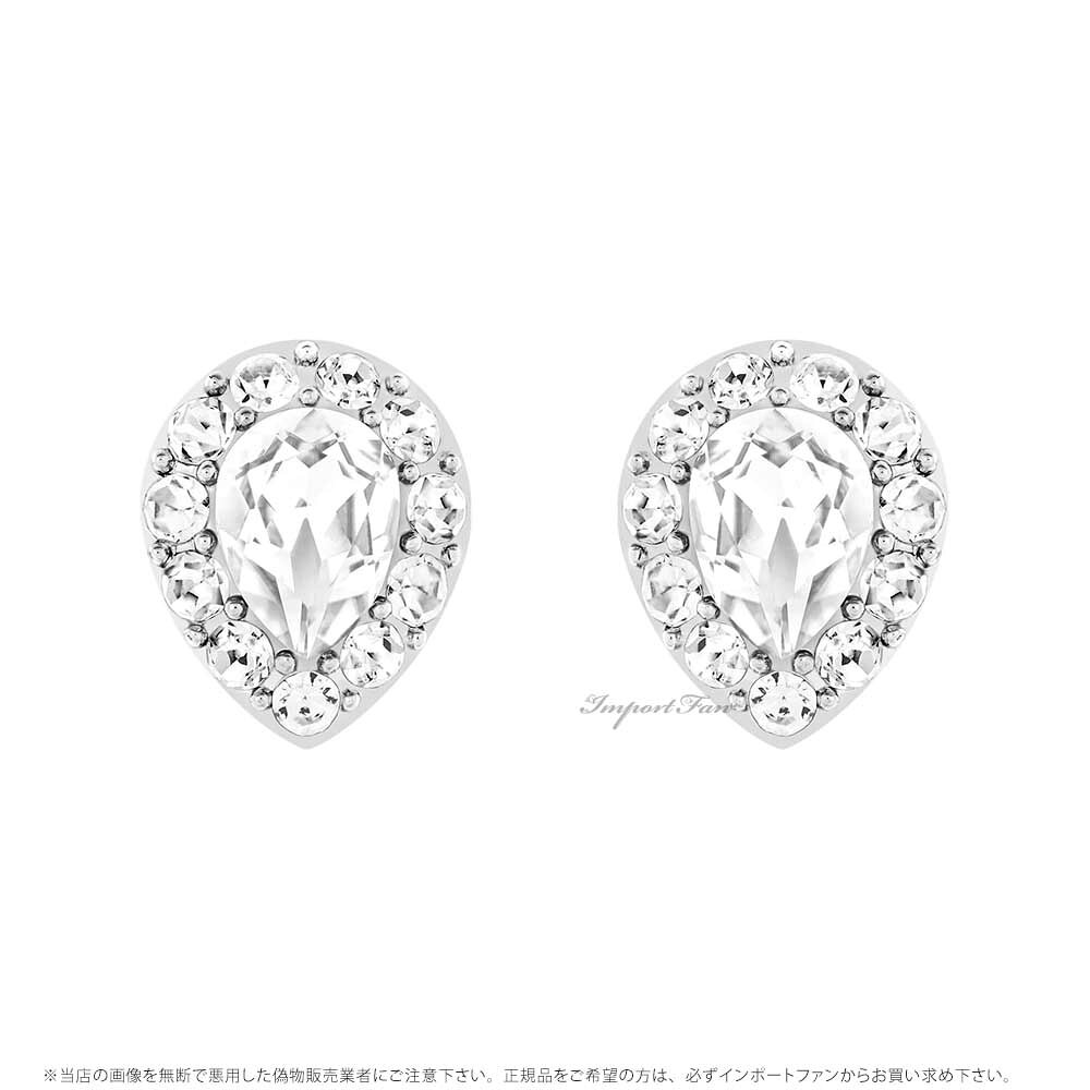 Import Fanのスワロフスキー ライナ ジャケットピアス ホワイト 5528494 Swarovski ギフト プレゼント 【ポイント最大49.5倍！お買い物マラソン セール】｜アングル2