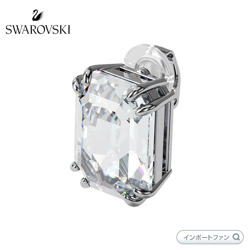 スワロフスキー イヤリング スワロフスキー メスメラ クリップイヤリング シングル オクタゴンカットクリスタル ホワイト 5600860 Swarovski ギフト プレゼント □