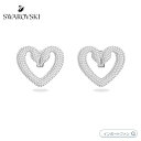 スワロフスキー イヤリング スワロフスキー ウナ クリップイヤリング ハート スワン 鳥 中 ホワイト 5626172 Swarovski □