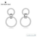 スワロフスキー ホロウ フープピアス ホワイト 5636503 Swarovski【ポイント最大47倍!お買い物マラソン セール】