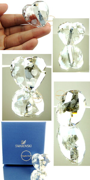 *スワロフスキーSwarovskiラブハートクリスタルシルバーシェイドMLoveHeart,CrystalSilverShade,M1096729□