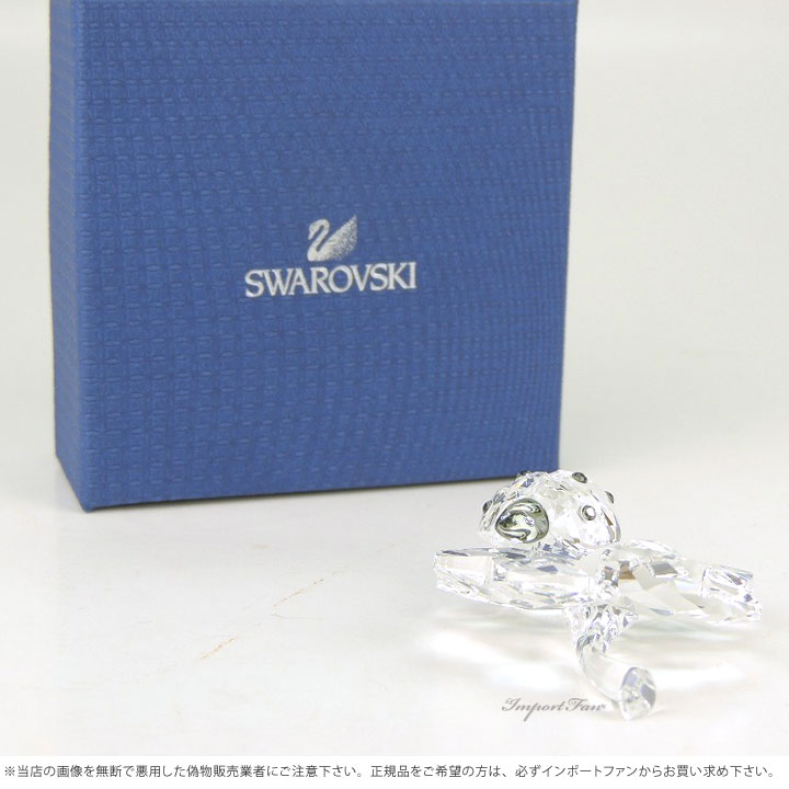 スワロフスキー テントウムシと四つ葉のクローバー 5005063 Swarovski Ladybird on Four leaf Clover ギフト プレゼント□ [3]