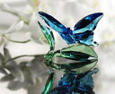 スワロフスキー チョウチョと葉 蝶 5136834 Swarovski Butterfly on Leaves ギフト プレゼント【ポイント最大47倍!楽天スー...