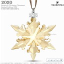 スワロフスキー 2020年度限定生産品 スノーフレーク クリスマス フェスティブ オーナメント 5489192 Swarovski 2020 Annual Ed...