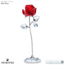 スワロフスキー 赤い バラ レッドローズ 花 L ラージ 置物 Swarovski Flower Dreams Red Rose Large 5490756 Swarovski ギフト プレゼント □