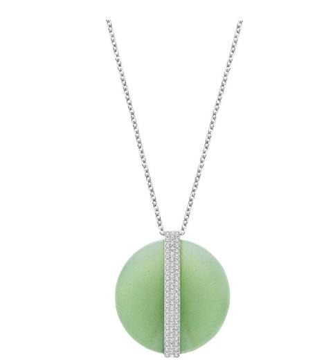 スワロフスキー ディスク ラージ ペンダント グリーン 5155510 Swarovski Disk Large Pendant ギフト プレゼント□