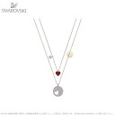 ハート ペンダント スワロフスキー クリスタル ウィッシュ ハート ペンダント セット レッド ミック 5255351 Swarovski CRYSTAL WISHES HEART PENDANT SET, RED, MIXED PLATING ギフト プレゼント 【ポイント最大47倍！お買い物マラソン セール】