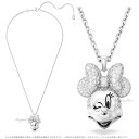 スワロフスキー ディズニー ミニーマウス ペンダント ヘッドシェイプ, ホワイト, ロジウム・プレーティング 5667612 Swarovski【ポイント最大47倍!お買い物マラソン セール】