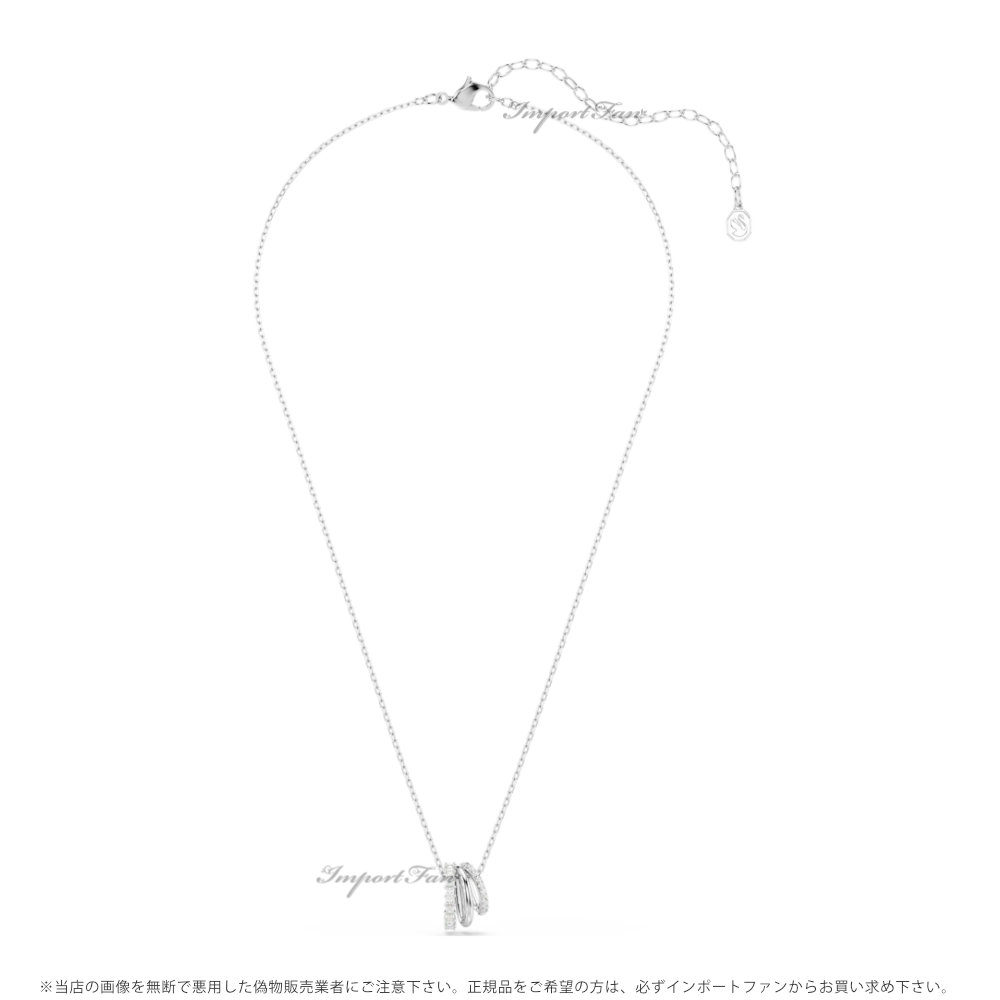 Import Fanのスワロフスキー ハイパーボラ ペンダント ラウンドカット ホワイト ロジウム・プレーティング 5737064 【ポイント最大49.5倍！お買い物マラソン セール】｜アングル2