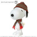 Department56 大きなスヌーピー マフラー クリスマス Snoopy Big Dog Snoopy Figurine 6000352 ギフト プレゼント □