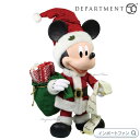 Department 56 メリーミッキー ミッキーマウス サンタクロース 6006478 Disney Merry Mickey デパートメント56 □