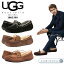 UGG アグ正規品 メンズ OLSEN オルセン シープスキン モカシン カジュアルシューズ 1003390 大きいサイズ 25～34.5cm も展開中 誕生日プレゼント 父の日 ギフト プレゼント □