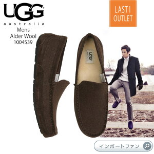 UGGアグ正規品メンズ◆アルダーウールモカシンカジュアルシューズ1004539◆UGGAlderWool