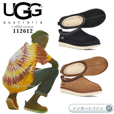 アグ メンズ 限定コラボ UGG x NBHD タスマン シープスキン スリッポン 112612 UGG x nbhd tasman □