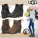 アグ エマリー レザー アンクルブーツ ブーティ 1008017 UGG EMALIE ギフト プレゼント □