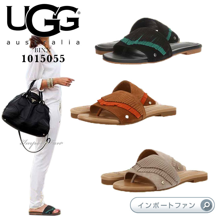 アグ ビンクス スライド サンダル 1015055 UGG Binx ギフト プレゼント 【ポイント最大46倍！お買い物マラソン セール】