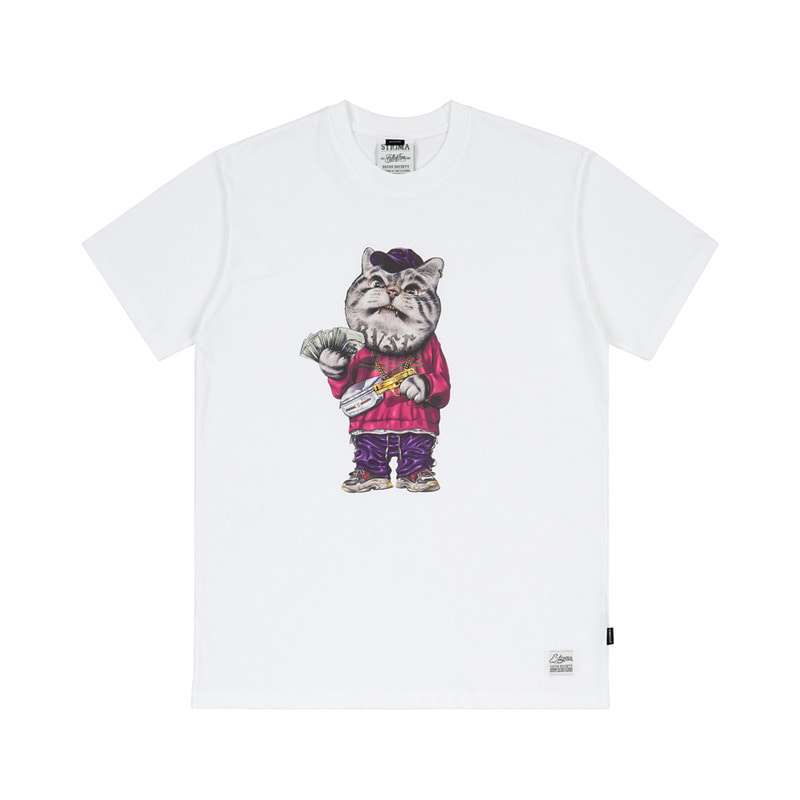 BTS 防弾少年団 プレゼント STIGMA スティグマ Tシャツ メンズ COMPTON キャットT CATSGANG T-SHIRTS ストリートTシャツ