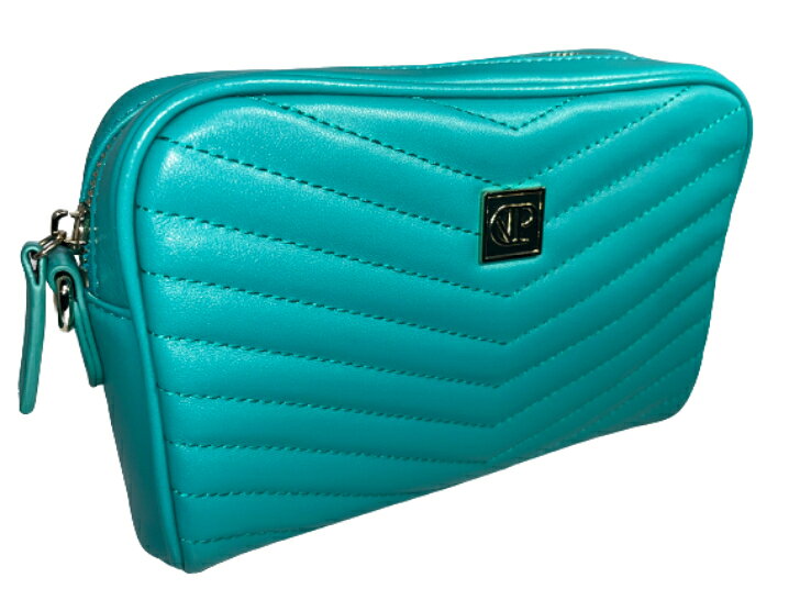 Rakuten - イタリアラム本革 ボーダーキルト 2WAY ポシェット イタリアラム ラム革 キルティング ポシェット ポーチ レディース