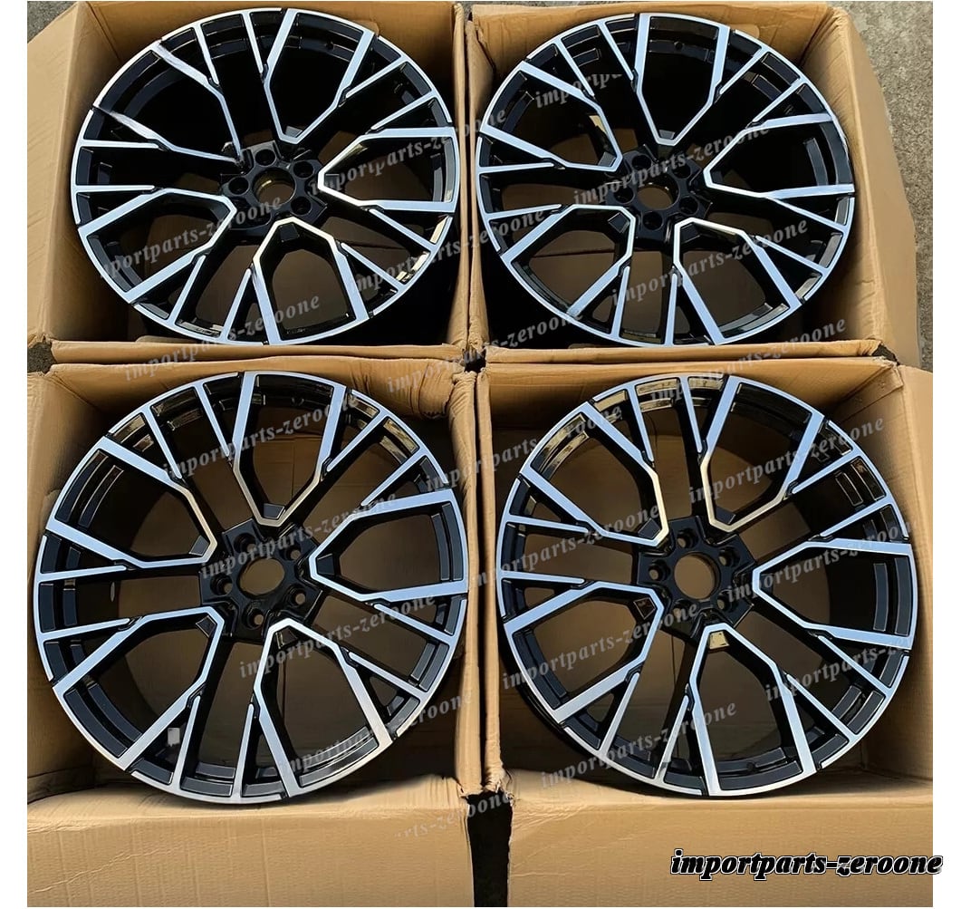 21インチ 新品 ブラック スタイル ホイール 2019+ BMW G05 X5 2020+ G06 X6 5x112 809　-BRN-12741