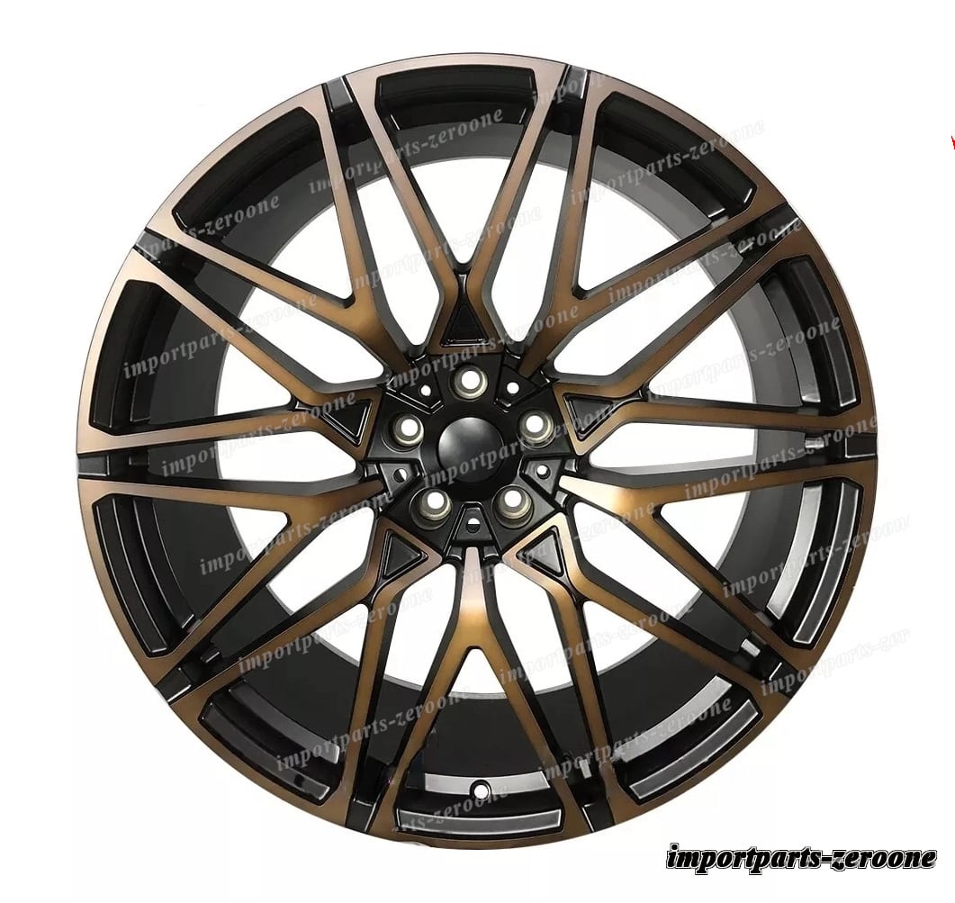 樂天商城 - 2018+ BMW G07 X7 22インチ ホイール 22x9.5 22x10.5 ブロンズフェイス 818 　-BRN-12588★