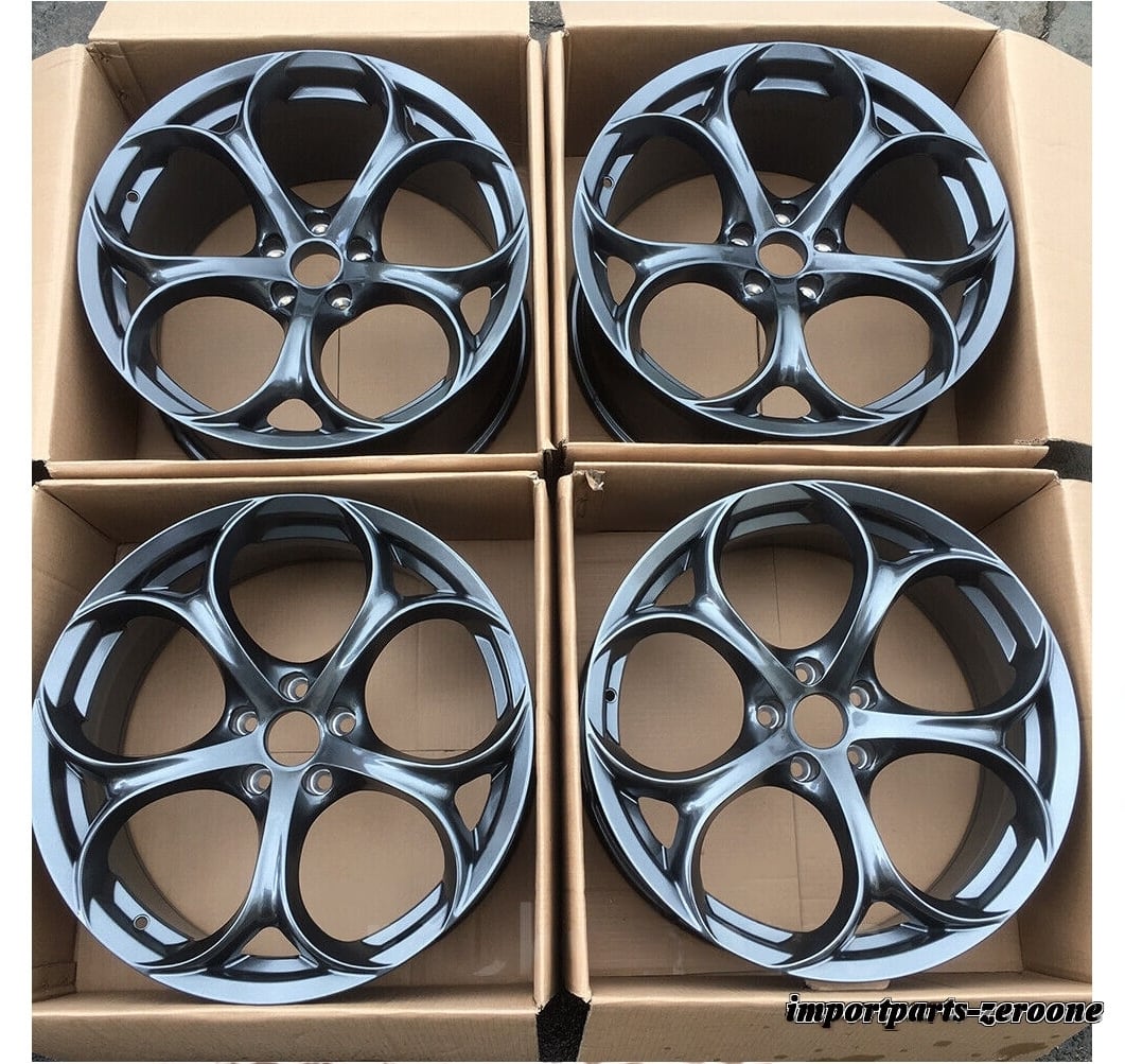 樂天商城 - アルファロメオジュリア QV 19インチ　ドラクグレースタッガーホイール 19x8.5 19x10　-BRN-11740★