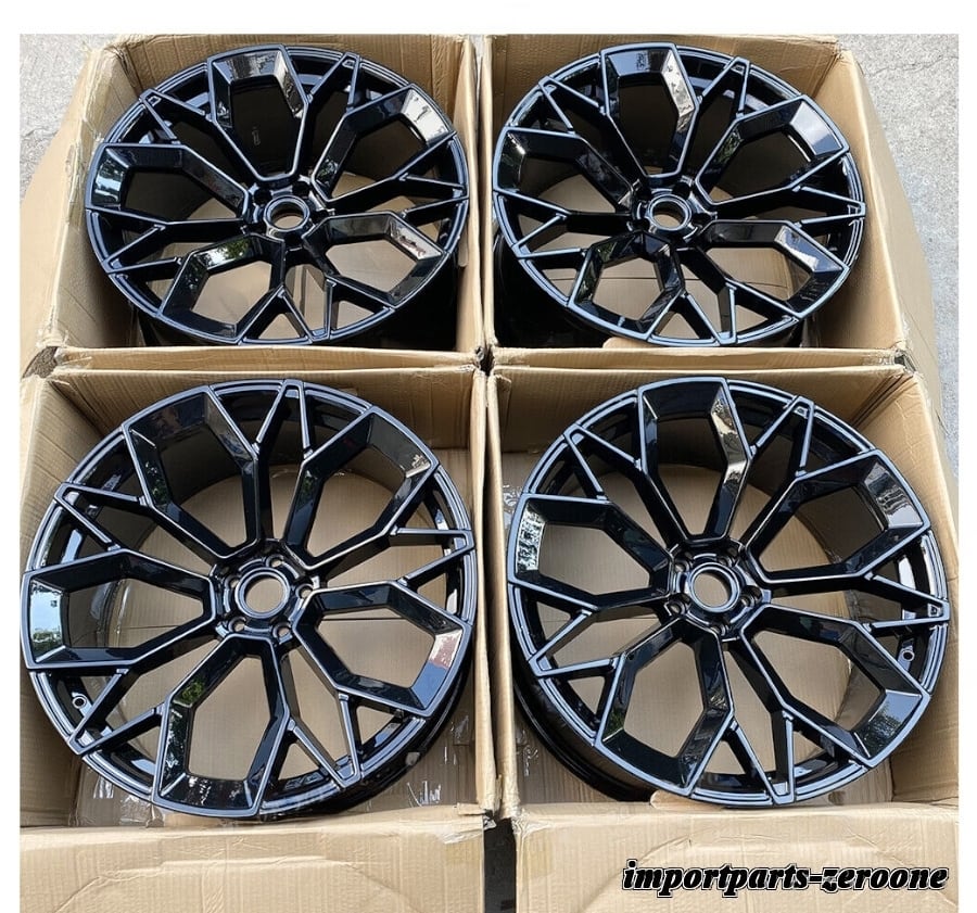 樂天商城 - 21インチ　グロスブラック　ホイール　ポルシェ　マカン　 21X9 21X10　4本セット　-BRN-11416★