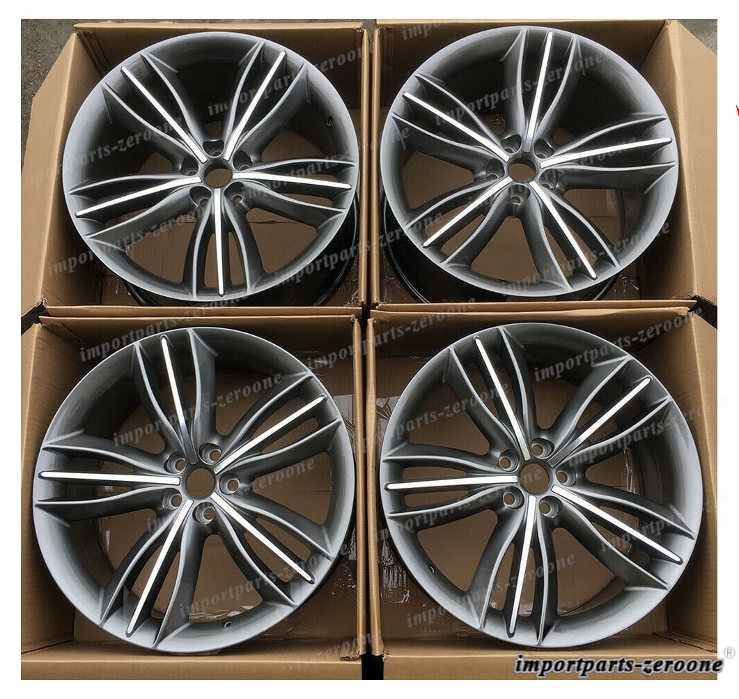 20インチ STYLE ALLOY ホイールセット ジャガー XJL XJ 20X9 20X10 4本セット 　-BRN-1082★