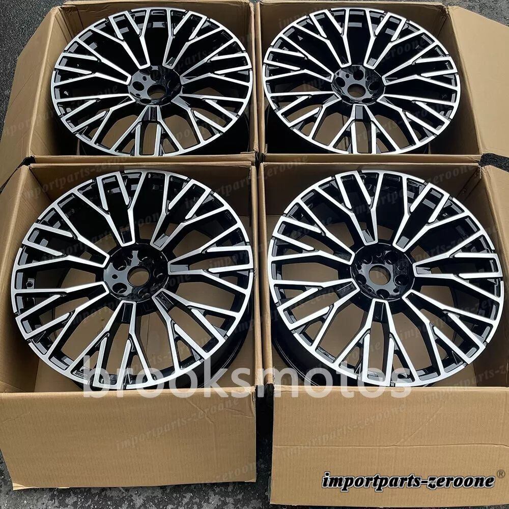 樂天商城 - 20インチ 新品ブラックスタイル ホイール 2016+ BMW 5 シリーズ G30 G31 20x9 20x10.5 適合