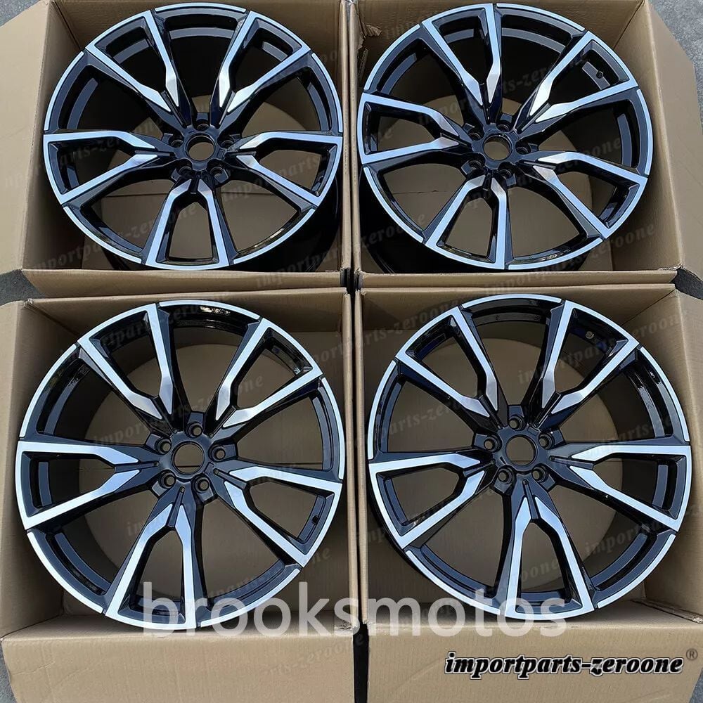 22インチコンケーブスタイル ホイール アウディ sq5 22x9 オフセット 32 4 本セット LI-1606