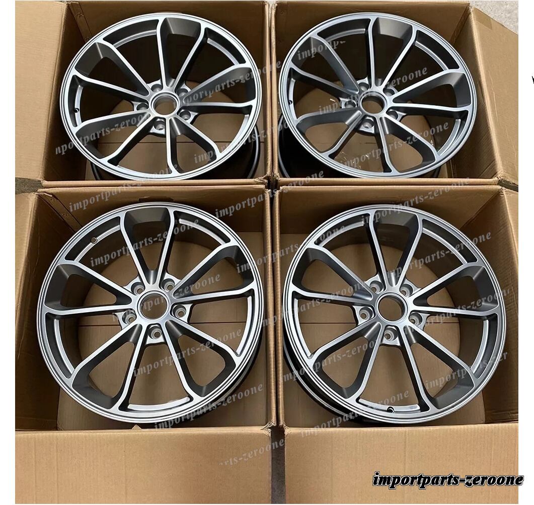 樂天商城 - 20インチ 新品 サテングレー GT4 スタイル 鍛造 ホイール 2020+ テスラ モデル Y 　-BRN-12746★