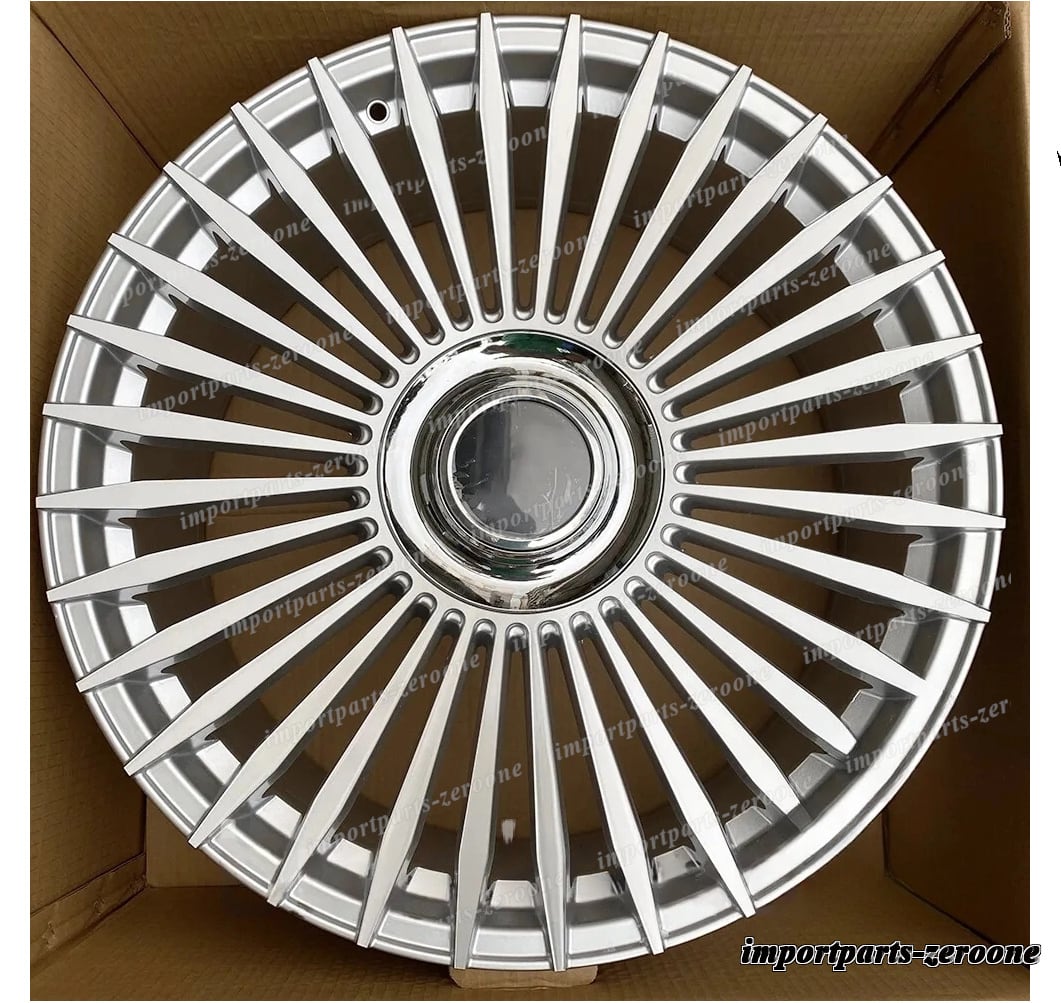 樂天商城 - 23インチ 新品 マルチ スポーク シルバー スタイル ホイール レンジローバー ボーグ 23x10　-BRN-12745★