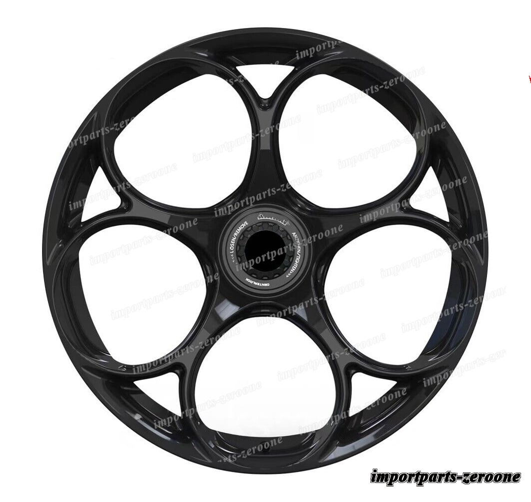 ポルシェ 992 ターボス 21インチ 鍛造 グロス ホイール 21x9 21x12 センターロック　-BRN-12239★