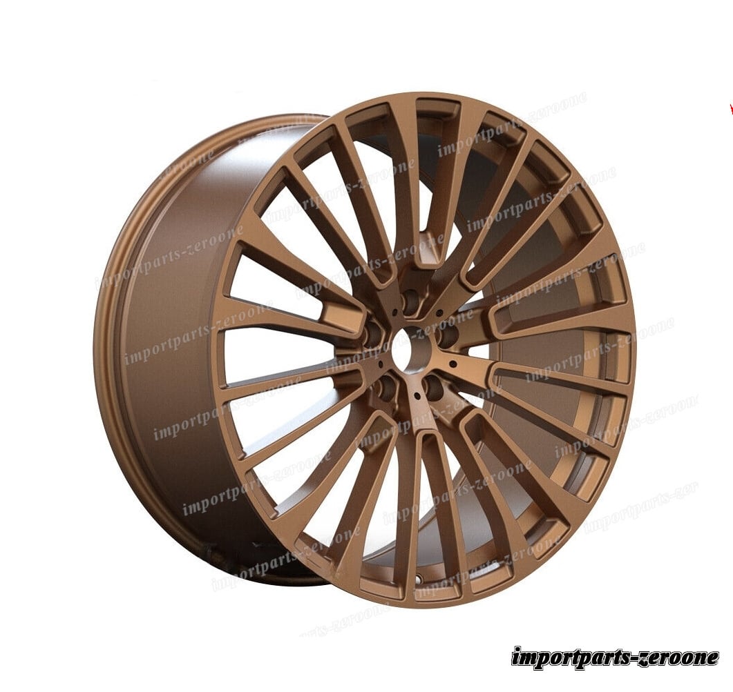 樂天商城 - 21インチ 新品マルチスポークスタイル ブロンズホイール 2019+ BMW G07 X7 5x112 21x9.5 