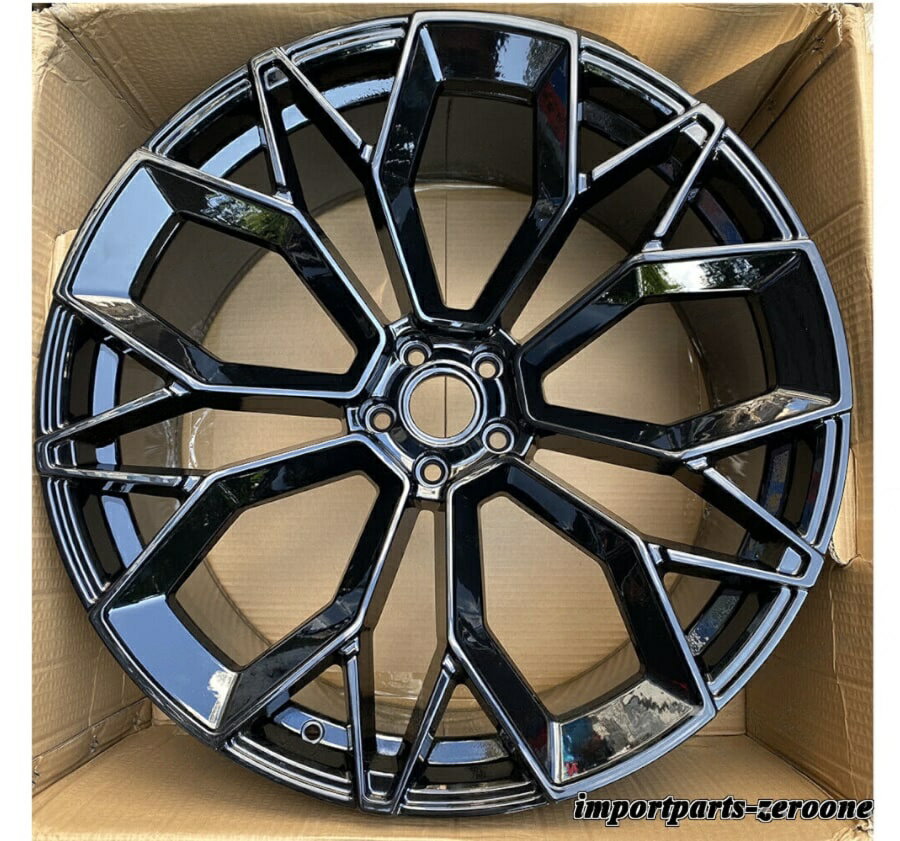 21インチ　グロスブラック　ホイール　ポルシェ　カイエン　2003-2016　21X11　4本セット　-BRN-11417★