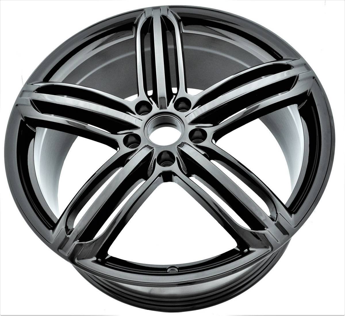 樂天商城 - 22インチ Black ホイール ( 4本セット ) アウディ Q7 VW トゥアレグ 　-DFO-1261　-★
