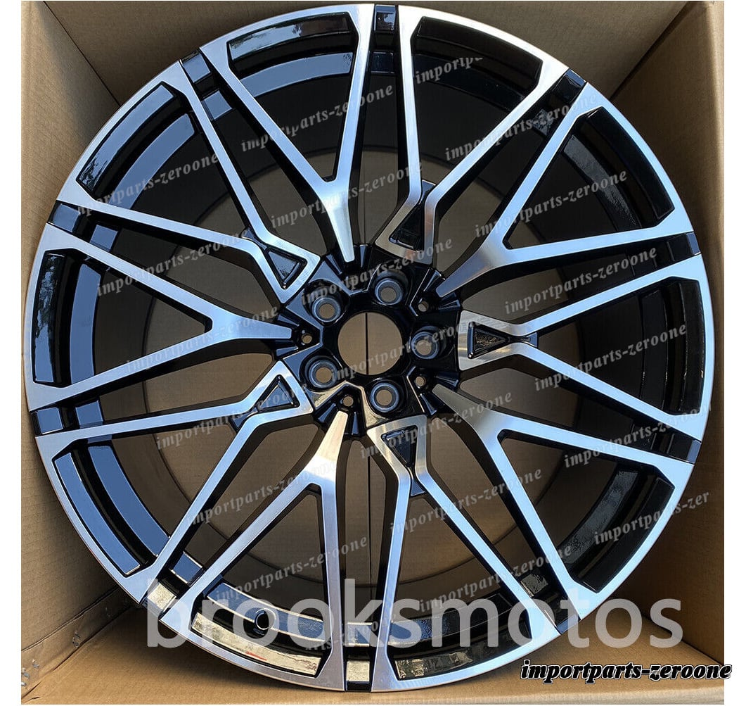 樂天商城 - 22インチニュースタイルホイール 2019+ BMW G05 X5 2020+ G06 X6 22X9.5 22x10.5 5x112　-BRN-11949★