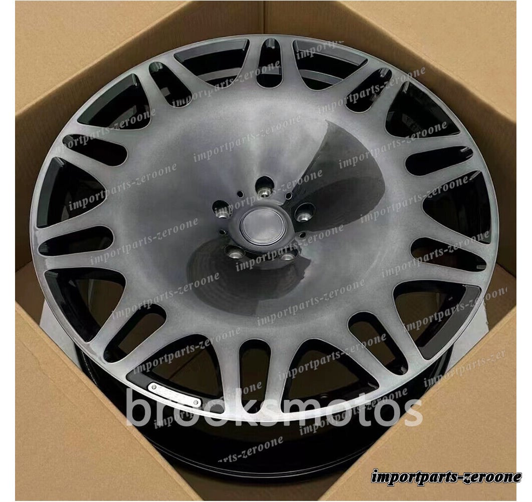 樂天商城 - 22インチ 新品 B ブラック フェイス ホイール メルセデスベンツ W222 W223 S クラス　-★