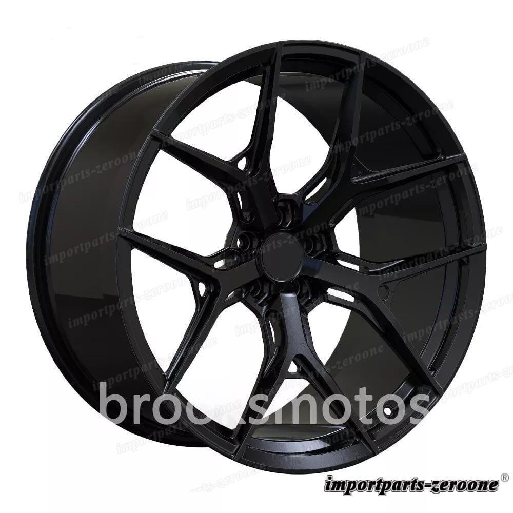 2020+ BMW G06 X6M X5M F95 F96 22インチ 22x10.5 22x11.5 フォージドホイール ブラック LI-1803