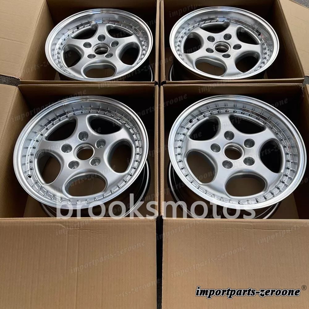 20インチ フォージド クラシック ワイド リップ ホイール ポルシェ 982 ケイマン 20x9 20x11 4 本セット LI-1690