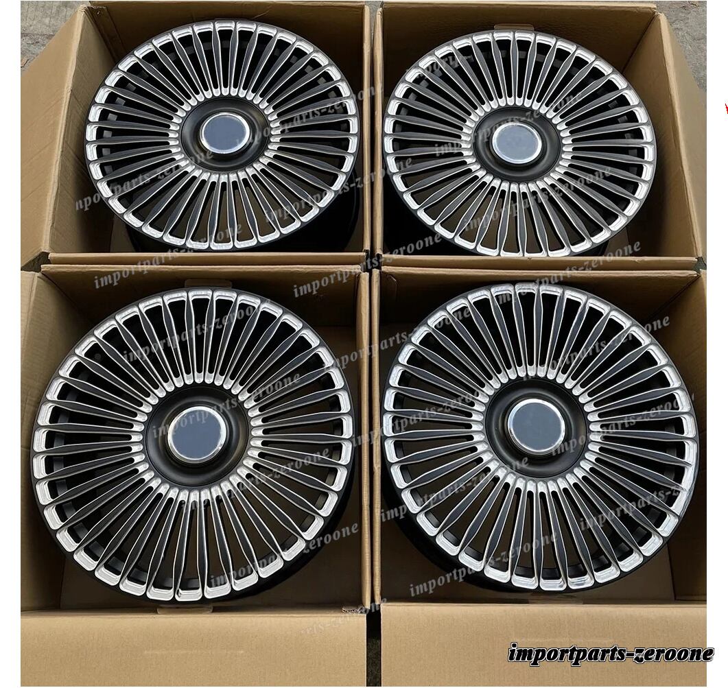 21インチ ブラック ミルド スポーク スタイル ホイール 2003-2016 ポルシェ カイエン 21x9.5 　-BRN-12606