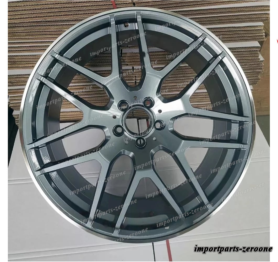 樂天商城 - 22インチ 7 スポーク Y スタイル グレー ホイール 1998-2017 メルセデスベンツ W463 G カルス　-BRN-12585