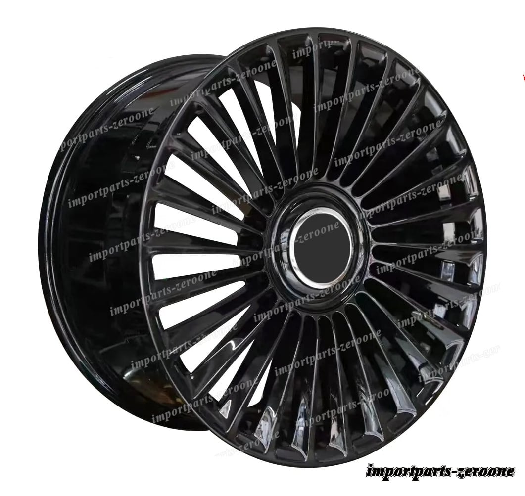 樂天商城 - 22インチ 新品 ブラック フローティング ホイール メルセデスベンツ W222 W223 S クラス　-BRN-12520