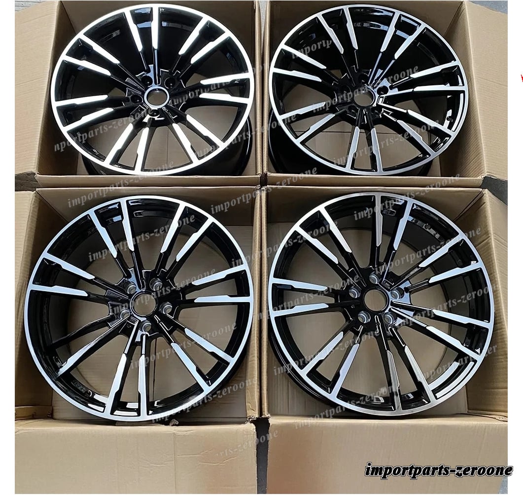 20インチ 新品 ブラック スタイル ホイール BMW G20 21 3 シリーズ 706 G22 23 4 シリーズ　-BRN-12515