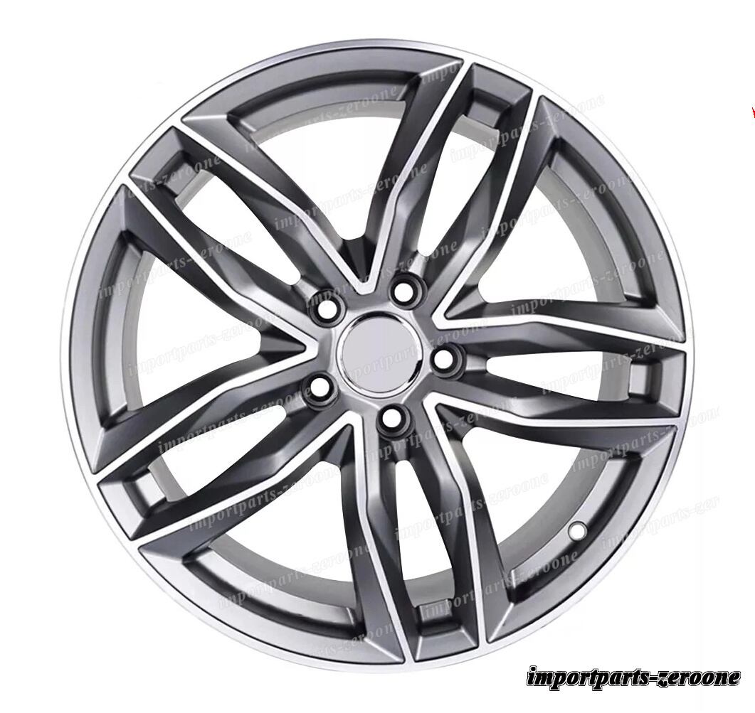 樂天商城 - 18インチ S ライン グレー ホイール アウディ A3 A4 A6 A8 S3 S4 S6 S8 18x8 オフセット45　-BRN-12503