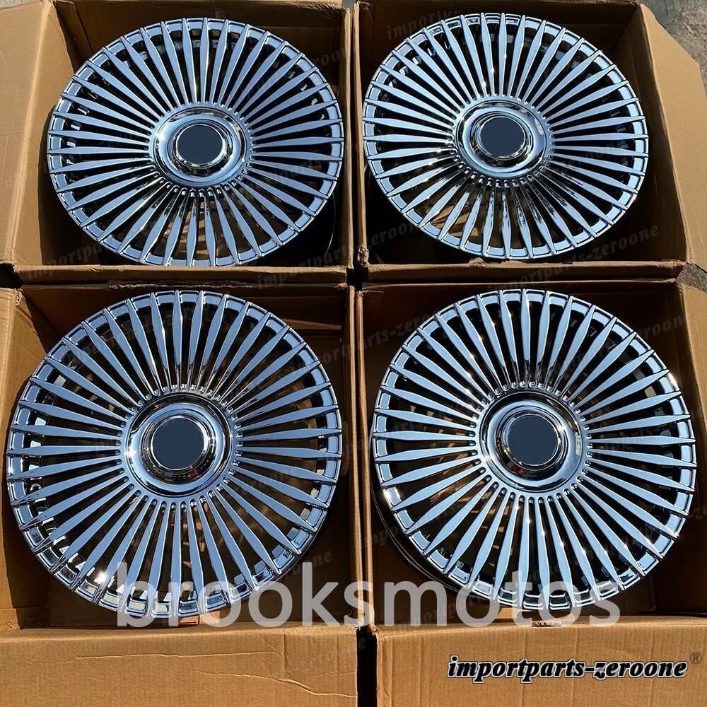 20インチ鍛造クロームマルチスポークホイールキャデラックDTS 20x9 オフセット 38 適合 LI-1531