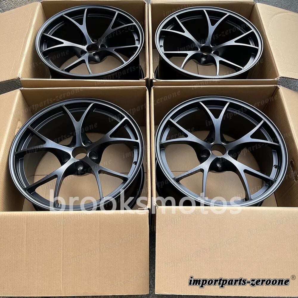 樂天商城 - アルファロメオジュリア 18インチサテンブラックフォージドホイール 18x8 4 本セット LI-1518