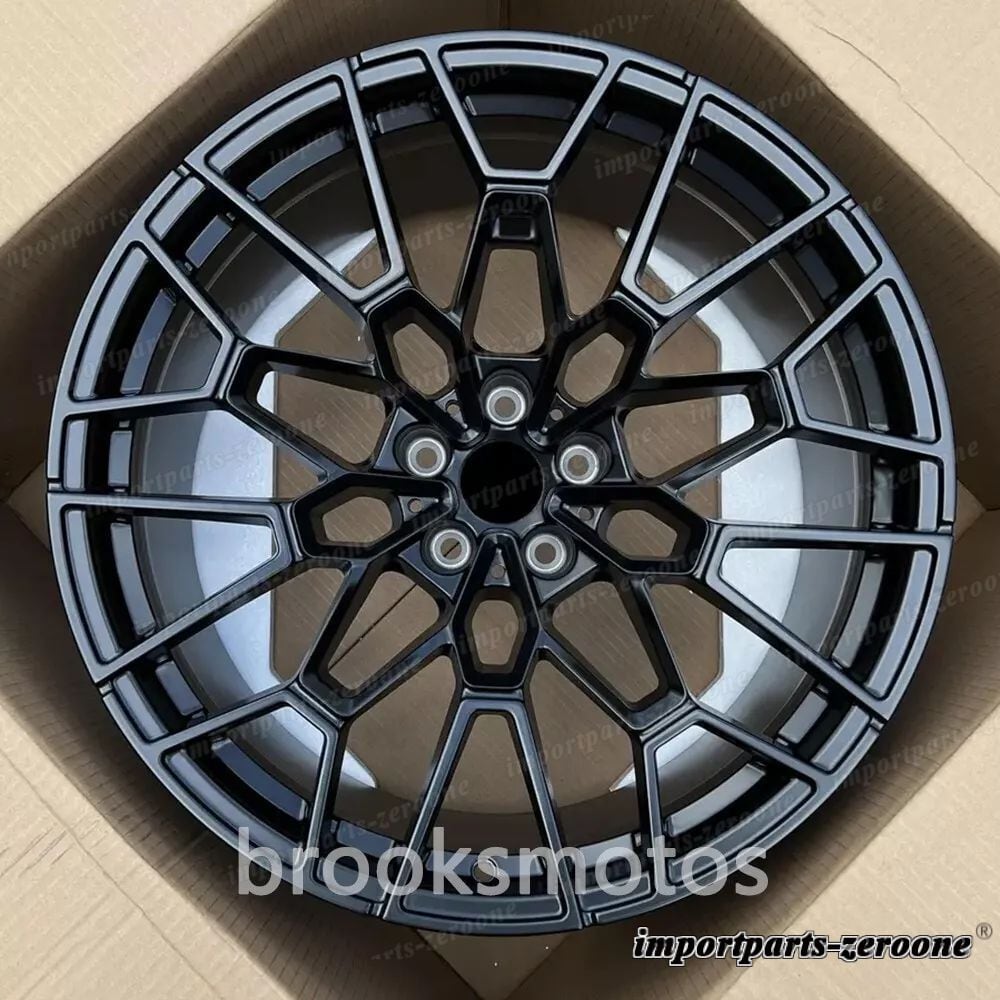 2024+ BMW I5 5 シリーズ G60 G61 4 本セットサテンブラックフォージドホイールフィット　20インチ LI-1514