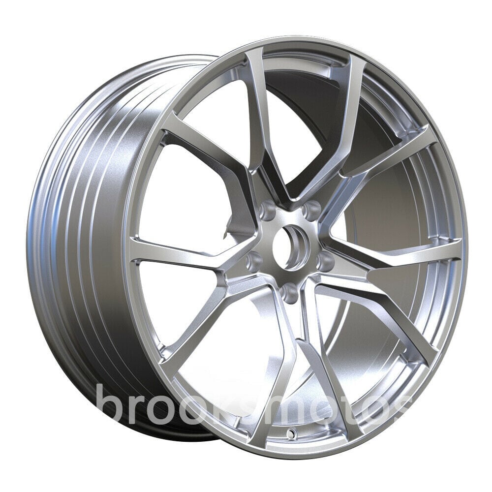 樂天商城 - 20インチ　ハイパーシルバー　ホイール　4本セット 20X9J ＋40 5X120