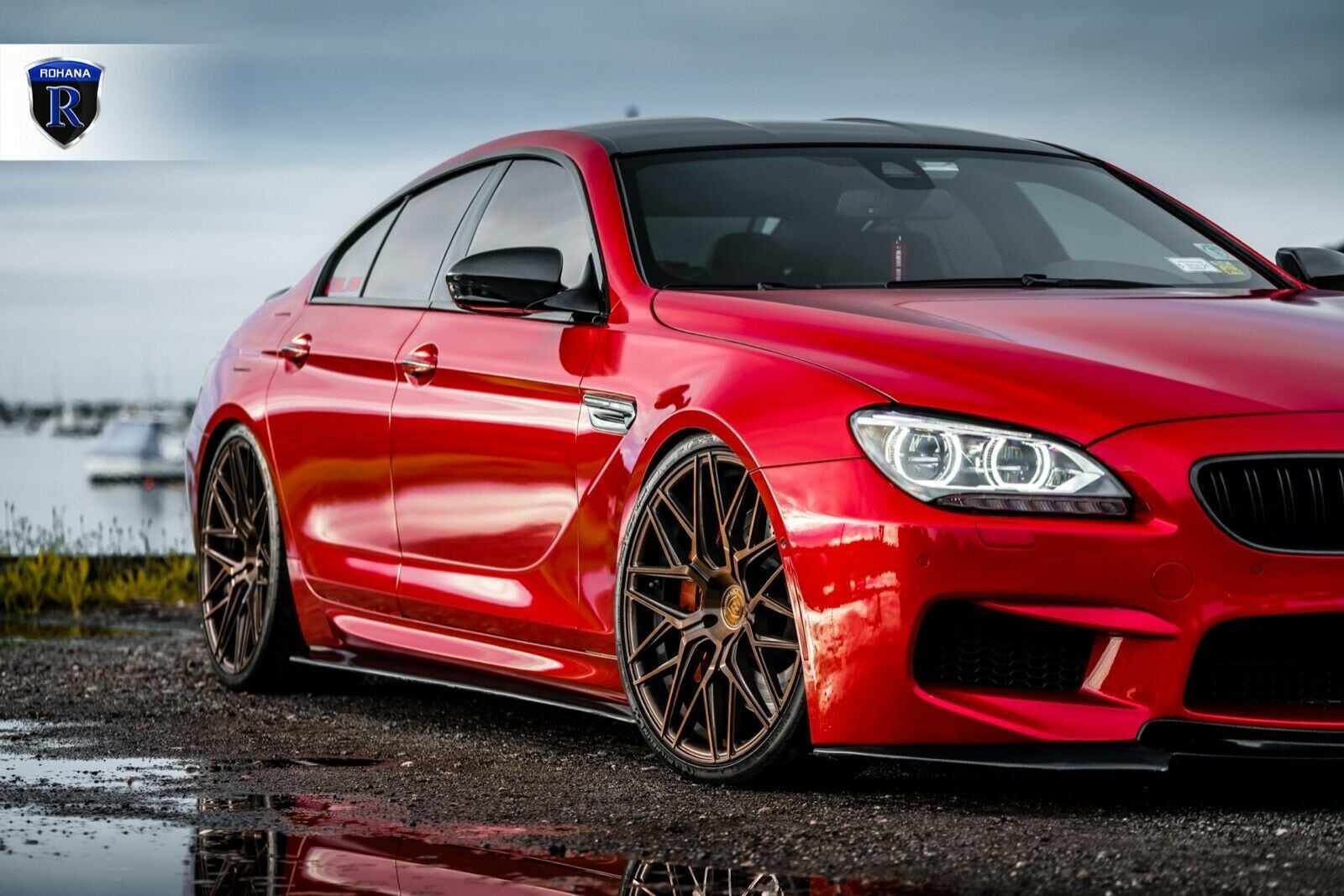 21インチ ロハナ RFX10 BMW F10 M5 F12 M 6 グランクーペ ブロンズ ホイール